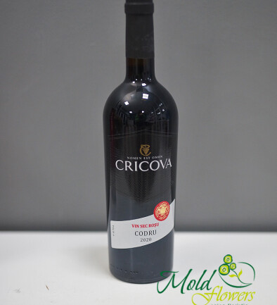 Vin Cricova Codru rosu sec 0,75 l foto 394x433